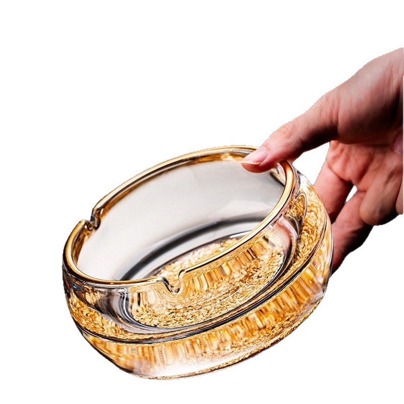 Asbak Kaca Kristal Gaya Eropa High-End