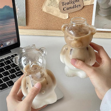 Ins internet celebrity restaurant bear cup cangkir kopi