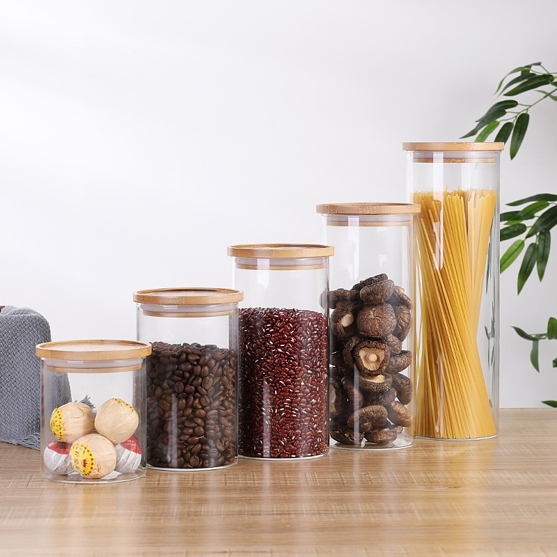 Kitchen Kaca Storage Jars