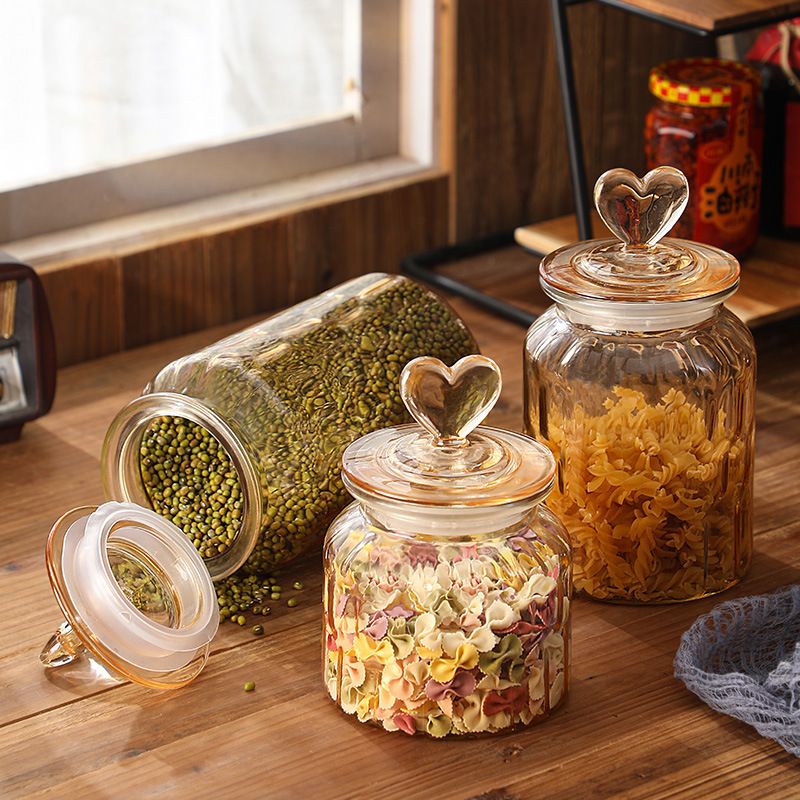 Tresna Glass Sealed Storage Jar