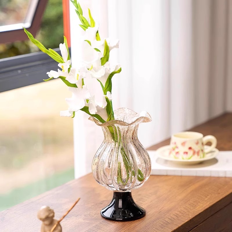 Vase Kaca Tanduran Vintage Vintage Vintage Vintage Vintage Vintage-Gaya Dhuwur Gaya