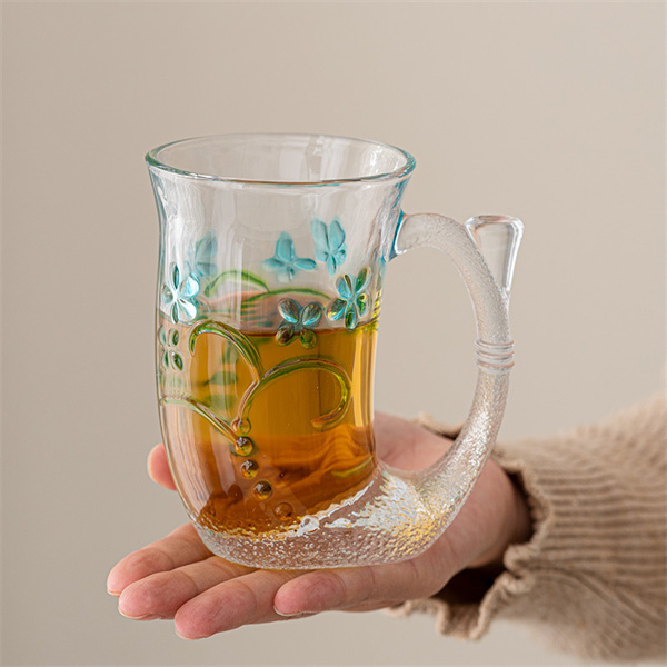 cangkir teh kaca kaca putri duyung
