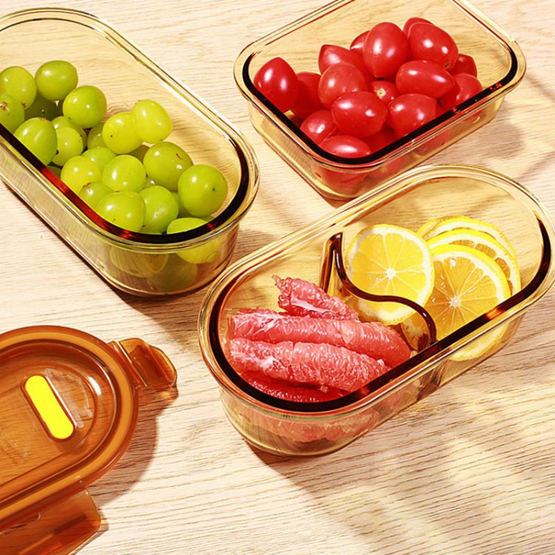 Portable Kaca Lunch Box